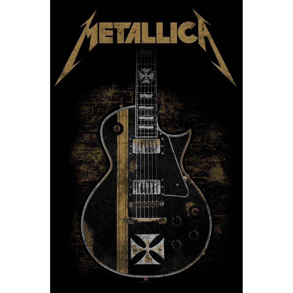 Metallica Textile Poster Hetfield Guitar 1 Metallica Textile Poster Hetfield Guitar