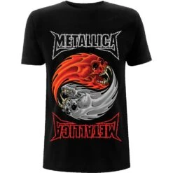METALLICA UNISEX T-SHIRT: YIN YANG
