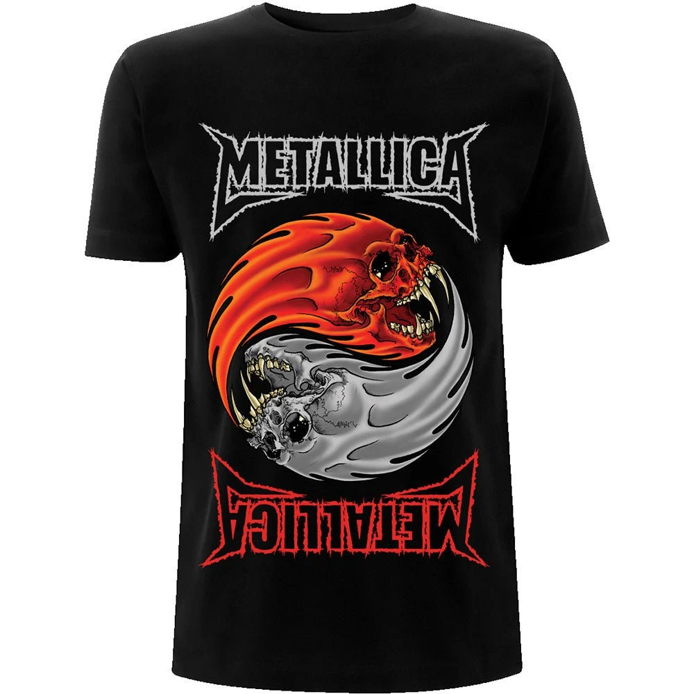 METALLICA UNISEX T-SHIRT: YIN YANG 1 METALLICA UNISEX T-SHIRT: YIN YANG