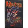 Misfits Printed Patch Nightmare Fiend (Standard) 3 Misfits Printed Patch Nightmare Fiend (Standard) -Faders Music Store misfits printed patch nightmare fiend standard rock off trade 622901