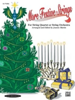 More Festive Strings For String Quartet Or String Orchestra - 1st Violin