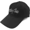 MOTLEY CRUE UNISEX BASEBALL CAP: LOGO (SONIC SILVER) -Faders Music Store motley crue unisex baseball cap logo sonic silver rock off trade 641927