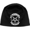 MOTLEY CRUE UNISEX BEANIE HAT: PENTAGRAM -Faders Music Store motley crue unisex beanie hat pentagram rock off trade 108540