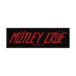 Motley Crue Woven Patch Logo (Standard)