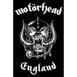 Motorhead Textile Poster England