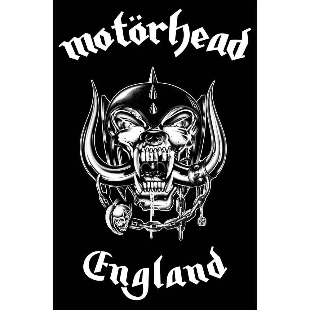 Motorhead Textile Poster England 1 Motorhead Textile Poster England