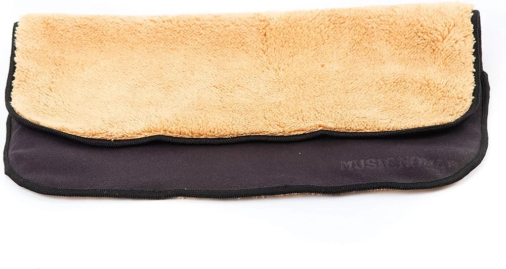 Music Nomad MN241 2-in-1 Plush Microfiber & Suede Cloth 12x12" 1 Music Nomad MN241 2-in-1 Plush Microfiber & Suede Cloth 12x12"