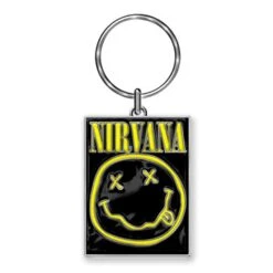 NIRVANA KEYCHAIN: SMILEY (DIE-CAST RELIEF)