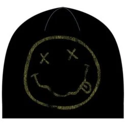 NIRVANA UNISEX BEANIE HAT: SMILEY