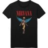 NIRVANA UNISEX TEE: ANGELIC 3 NIRVANA UNISEX TEE: ANGELIC -Faders Music Store nirvana unisex tee angelic rock off trade 378048