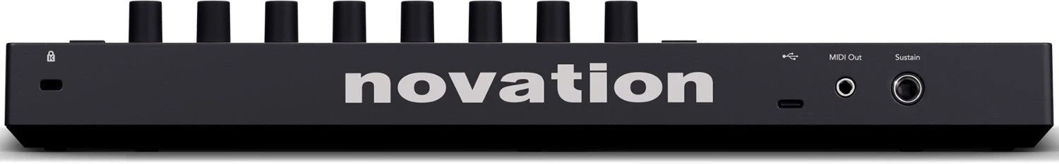 Novation 4th Gen Compact 25-Key MIDI Keyboard, Black 2 Novation 4th Gen Compact 25-Key MIDI Keyboard, Black - Image 2