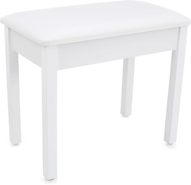 On-Stage Keyboard/Piano Bench, White 1 On-Stage Keyboard/Piano Bench, White