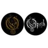 OPETH TURNTABLE SLIPMAT SET: LOGO/O (RETAIL PACK) -Faders Music Store opeth turntable slipmat set logoo retail pack rock off trade 959951