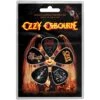OZZY OSBOURNE PLECTRUM PACK: ORDINARY MAN -Faders Music Store ozzy osbourne plectrum pack ordinary man rock off trade 301545