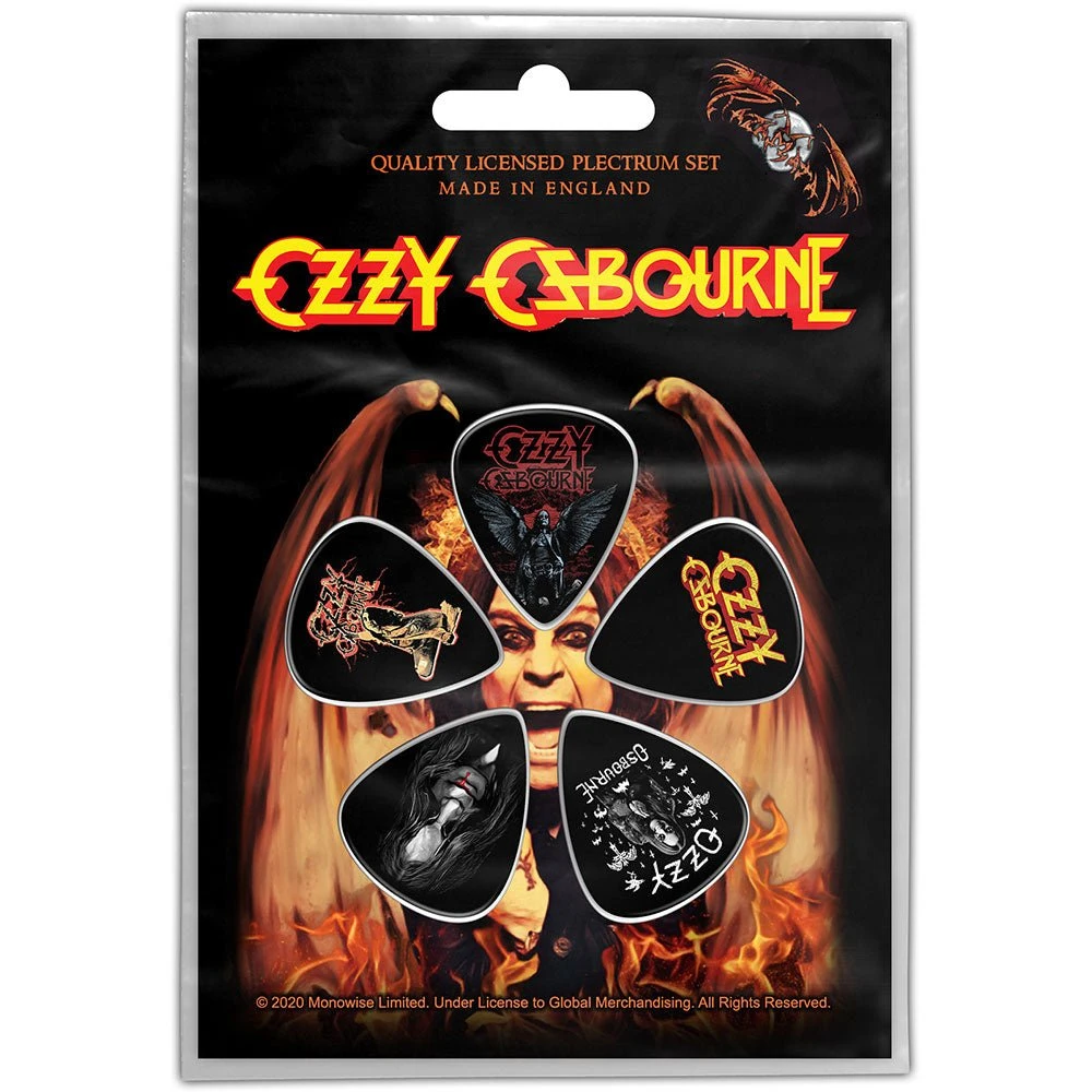 OZZY OSBOURNE PLECTRUM PACK: ORDINARY MAN 1 OZZY OSBOURNE PLECTRUM PACK: ORDINARY MAN