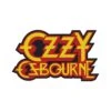 OZZY OSBOURNE STANDARD WOVEN PATCH: LOGO CUT-OUT -Faders Music Store ozzy osbourne standard woven patch logo cut out rock off trade 381153
