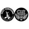OZZY OSBOURNE TURNTABLE SLIPMAT SET: BLIZZARD OF OZZ/CREST (RETAIL PACK) -Faders Music Store ozzy osbourne turntable slipmat set blizzard of ozzcrest retail pack rock off trade 454614