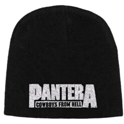 PANTERA UNISEX BEANIE HAT: COWBOYS FROM HELL