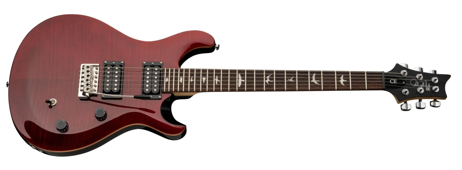 Paul Reed Smith PRS SE CE 24 Electric Guitar W/ Gigbag, Black Cherry 1 Paul Reed Smith PRS SE CE 24 Electric Guitar W/ Gigbag, Black Cherry