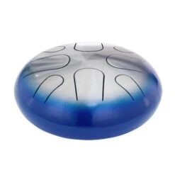 Pearl Awakening Series Tongue Drum - 8 Note G Major, Blue Burst