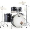 Pearl Pearl 5-Piece Drum Shell Pack – Satin Shadow Black -Faders Music Store pearl pearl 5 piece drum shell pack satin shadow black erikson music 530621