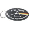 PINK FLOYD KEYCHAIN: DARK SIDE OF THE MOON OVAL BLACK BORDER (DOUBLE SIDED PATCH) -Faders Music Store pink floyd keychain dark side of the moon oval black border double sided patch rock off trade 984480
