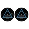 PINK FLOYD TURNTABLE SLIPMAT SET: DARK SIDE OF THE MOON (RETAIL PACK) 4 PINK FLOYD TURNTABLE SLIPMAT SET: DARK SIDE OF THE MOON (RETAIL PACK) -Faders Music Store pink floyd turntable slipmat set dark side of the moon retail pack rock off trade 621643