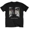 PINK FLOYD UNISEX TEE: METAL HEADS CLOSE-UP -Faders Music Store pink floyd unisex tee metal heads close up rock off trade 371185