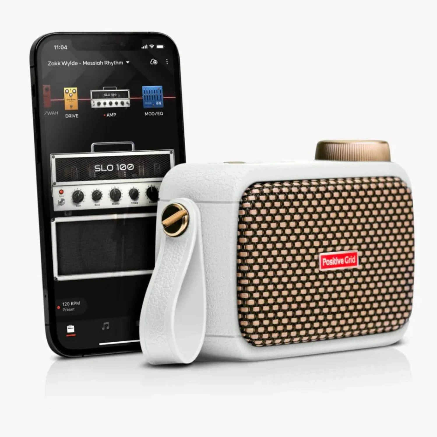 Positive Grid SPARK GO Portable Smart Guitar Amp & Bluetooth® Speaker - Pearl 1 Positive Grid SPARK GO Portable Smart Guitar Amp & Bluetooth® Speaker - Pearl