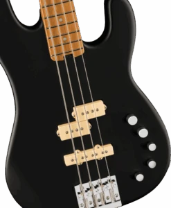Pro-Mod San Dimas® Bass PJ IV, Caramelized Maple Fingerboard, Satin Black -Faders Music Store pro mod san dimas bass pj iv caramelized maple fingerboard satin black fmic 884915