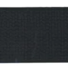 Profile 2" Black Cotton Guitar Strap