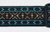 Profile 2' Guitar Strap Jacquard Weave-Skyblue & Edging Pattern 2 Profile 2' Guitar Strap Jacquard Weave-Skyblue & Edging Pattern -Faders Music Store profile 2 guitar strap jacquard weave skyblue edging pattern coast music 747003