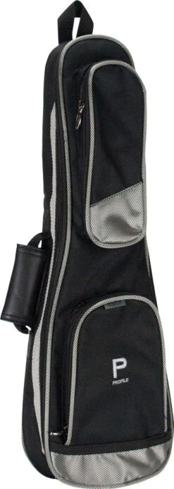 Profile Quality Ukulele Bag - 100 Series - Black/Grey