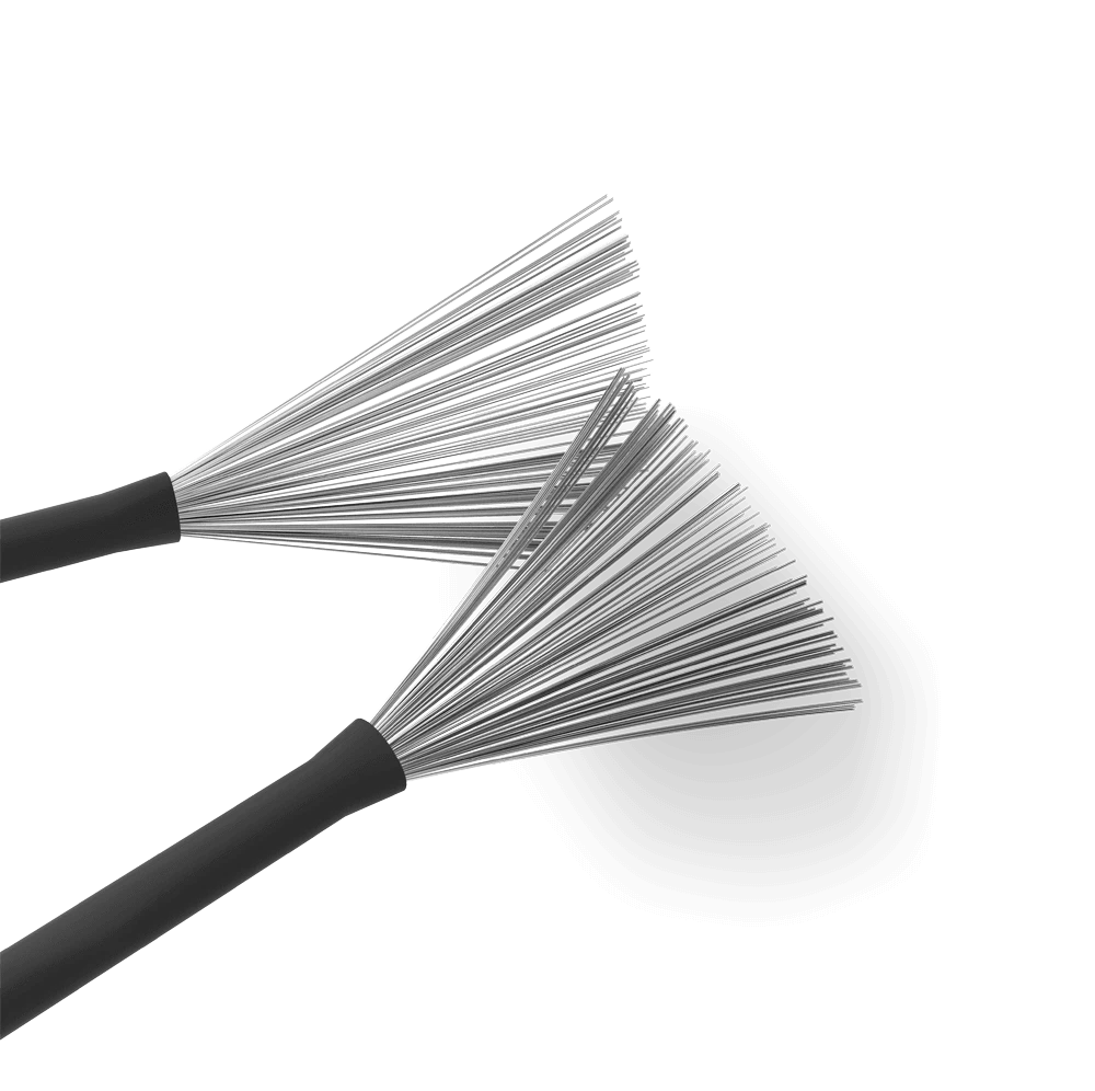 ProMark JAZZ BRUSH Telescopic Wire Brush 1 ProMark JAZZ BRUSH Telescopic Wire Brush