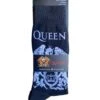 QUEEN CREST WHITE SOCKS, 1 PAIR -Faders Music Store queen crest white socks 1 pair perris leathers 386977