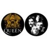 QUEEN TURNTABLE SLIPMAT SET: CREST & FACES (RETAIL PACK) 5 QUEEN TURNTABLE SLIPMAT SET: CREST & FACES (RETAIL PACK) -Faders Music Store queen turntable slipmat set crest faces retail pack rock off trade 872679