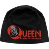 QUEEN UNISEX BEANIE HAT: NEWS OF THE WORLD -Faders Music Store queen unisex beanie hat news of the world rock off trade 177162