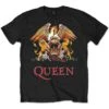QUEEN UNISEX T-SHIRT: CLASSIC CREST -Faders Music Store queen unisex t shirt classic crest rock off trade 919993