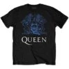 QUEEN UNISEX TEE: BLUE CREST