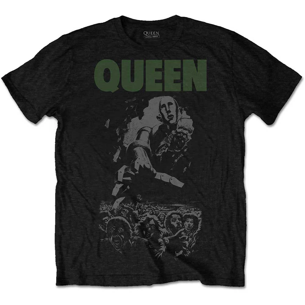QUEEN UNISEX TEE: NEWS OF THE WORLD 40TH FULL COVER 1 QUEEN UNISEX TEE: NEWS OF THE WORLD 40TH FULL COVER