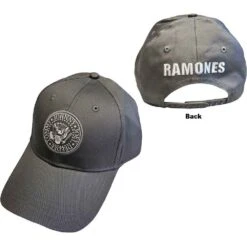Ramones Unisex Baseball Cap Presidential Seal (Silver Grey)