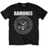 RAMONES UNISEX TEE: PRESIDENTIAL SEAL 3 RAMONES UNISEX TEE: PRESIDENTIAL SEAL -Faders Music Store ramones unisex tee presidential seal rock off trade 200086