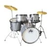 RB 5pc Junior Drum Kit Sparkle Grey 6 RB 5pc Junior Drum Kit Sparkle Grey -Faders Music Store rb 5pc junior drum kit sparkle grey coast music 710898