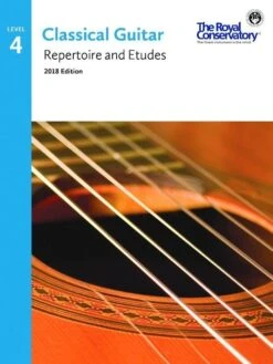 RCM Guitar Repertoire And Etudes Level 4