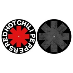 RED HOT CHILI PEPPERS TURNTABLE SLIPMAT SET: ASTERISK (RETAIL PACK)