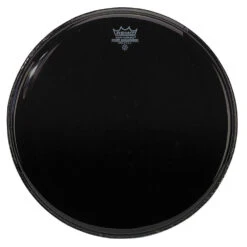 Remo Ambassador Ebony Black Bass Drum Head