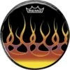 Remo Spreading Flames Graphic Head Custom 22" Bass Drumhead 2 Remo Spreading Flames Graphic Head Custom 22" Bass Drumhead -Faders Music Store remo spreading flames graphic head custom 22 bass drumhead coast music 285078