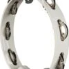 Rhythm Tech TC4028 White With Nickel Jingles True Colors Tambourines -Faders Music Store rhythm tech tc4028 white with nickel jingles true colors tambourines coast music 806815