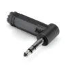 Right-angle Adaptor, 1/4 In TRS To Same -Faders Music Store right angle adaptor 14 in trs to same yorkville 684126