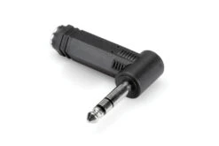 Right-angle Adaptor, 1/4 In TRS To Same